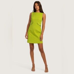 NWT Trina Turk Atrina Dress in Vert Green, size 2